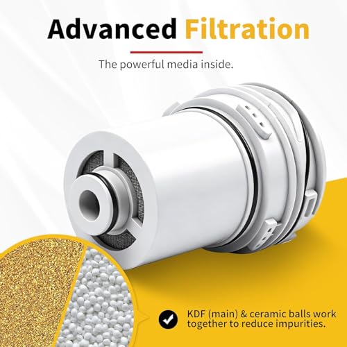 Shower Head Replacement Filter Compatible with Delta 5SF100 (2 Count)