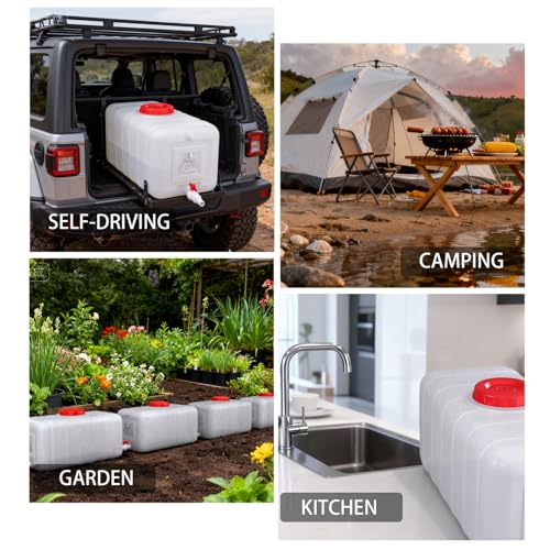 29Gallon 110L Water Storage Tank with Spigot