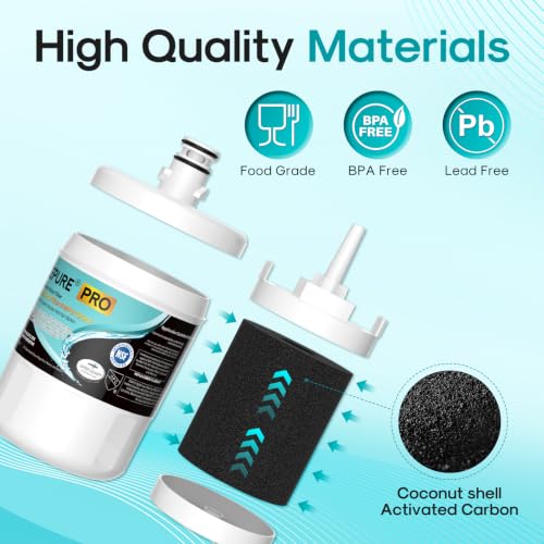 PRO 5231JA2002A NSF401&53&42 Certified Water Filter (4 Count)