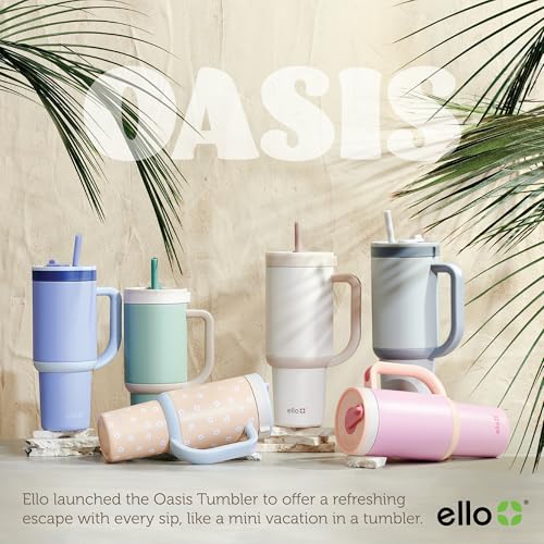 Oasis 40oz Insulated Stainless Steel Tumbler with Straw