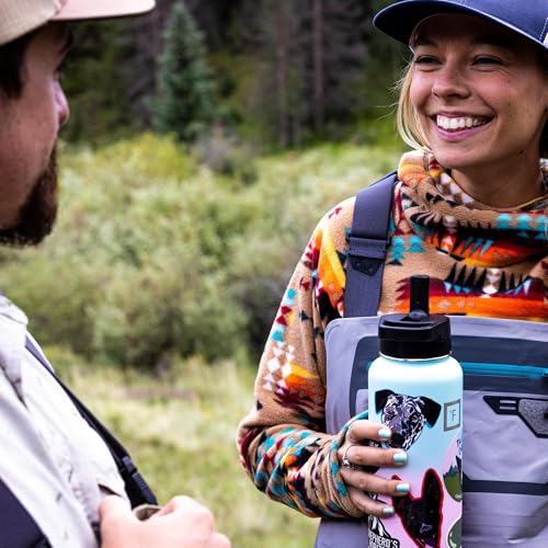 64 oz Wide Mouth Water Bottle with 3 Lids