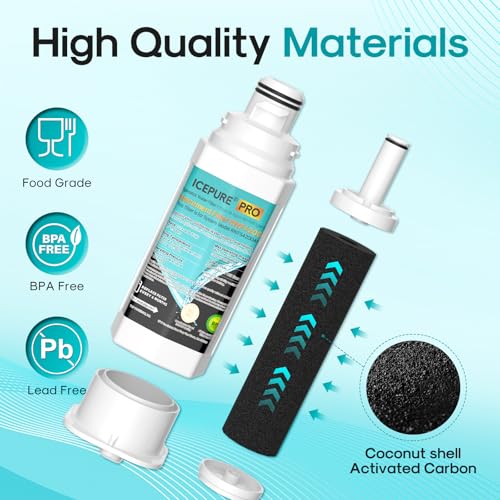 PRO DA97 17376B Refrigerator Water Filter Replacement for Samsung HAF (3 Count)