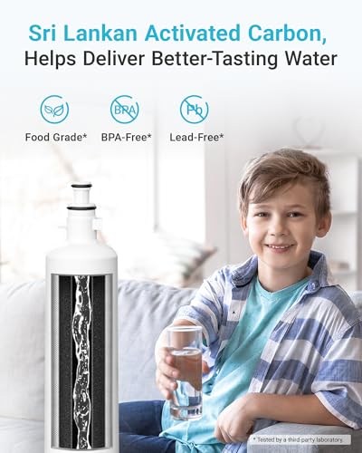 AQF FF19C Water Filter Replacement for GE® RPWFE® (3 Count)