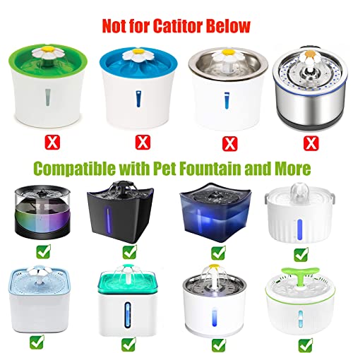 Cat Water Fountain Filters (100 Count)