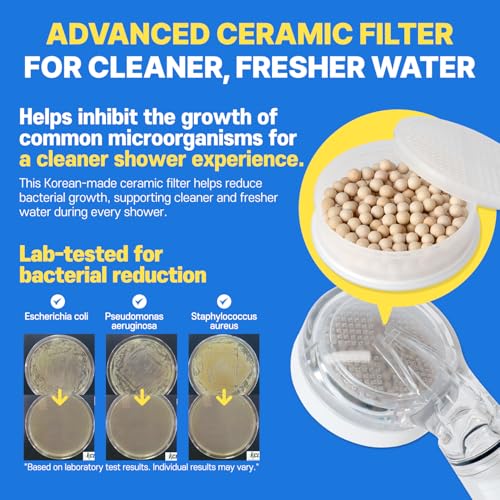 Showerhead Replacement Filters Inspired By Korea's Beauty Culture (5 Count)