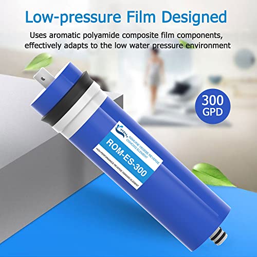 300 GPD RO Membrane Filter Replacement with Reverse Osmosis Housing