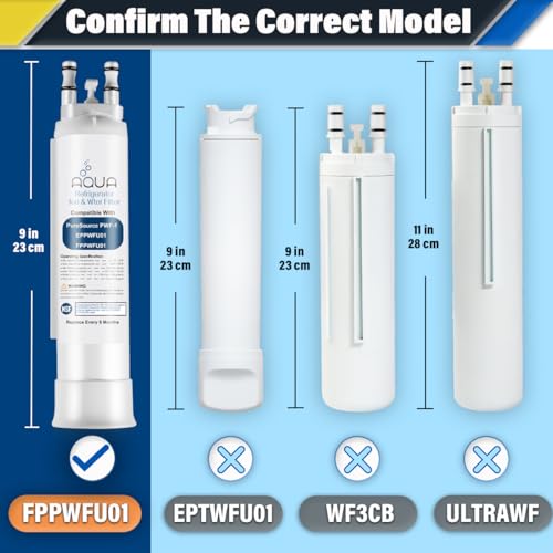 FPPWFU01 Water Filter Replacement Compatible with EPPWF01 PureAdvantage PWF