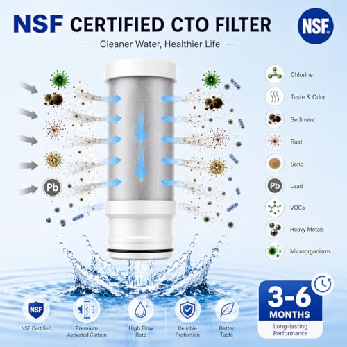 T10 Silvery Water Purifier for Faucet