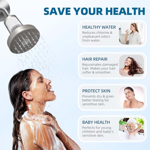 Shower Filter Replacement Cartridge for JOLIE Shower Head Filter (2 Count)