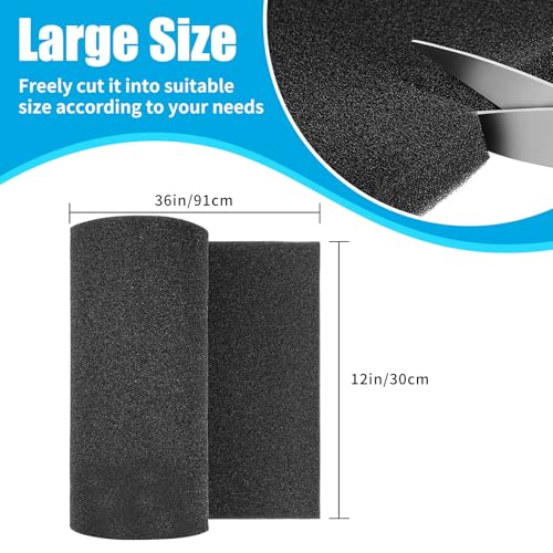 Aquarium Bio Sponge Filter Media Pad Open Cell Foam Sheet Cut