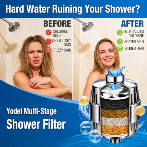 Shower Water Filter for Hard Water (2 Count)