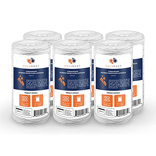 5 Micron Water Filter 10 x 4.5 inch (6 Count)