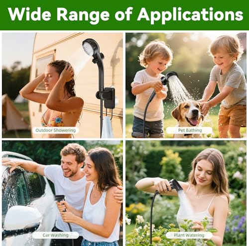Portable Camping Shower with Heater
