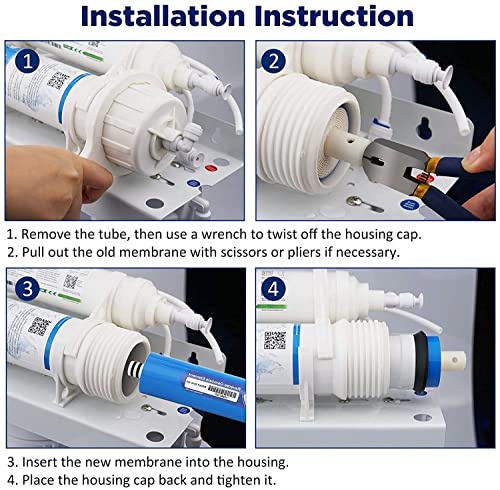 150 GPD Reverse Osmosis Membrane (2 Count)