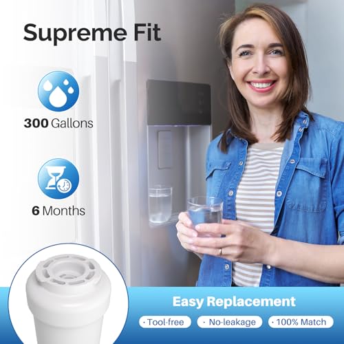 RWF0600A Refrigerator Water Filter Replacement for GE MWF
