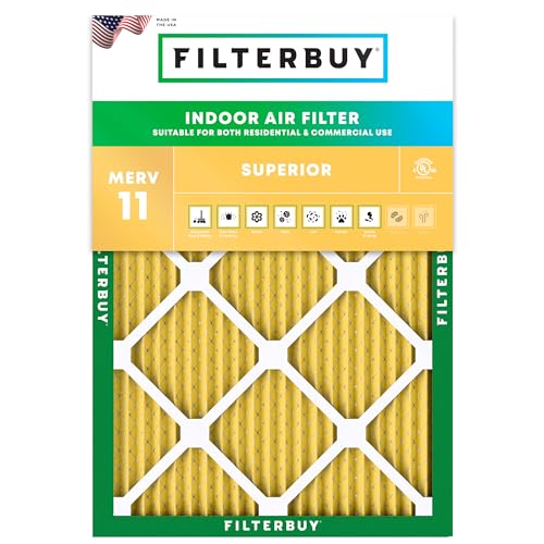 30x32x1 Air Filter MERV 11 Pet & Allergy Defense