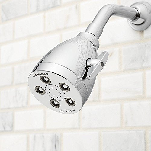 S-2005-H-E2 Hotel Anystream Shower Head for Stylish Bathroom Décor, 2.0 GPM, Chrome