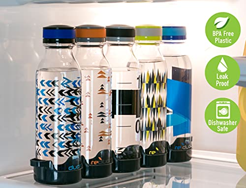 WaterWeek Refillable Water Bottles (5 Count)