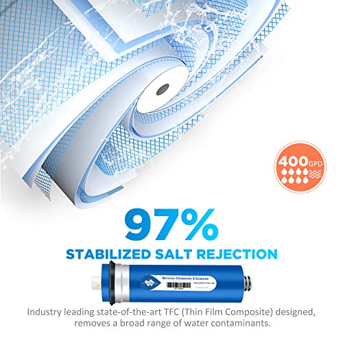 NSF ANSI 58 Certified 400 GPD Reverse Osmosis Membrane (20 Count)