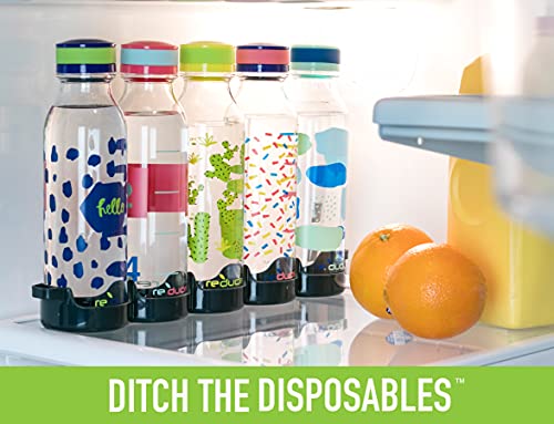 WaterWeek Refillable Water Bottles (5 Count)