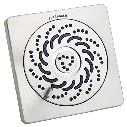 S-5001-BN-E175 Kubos Exhilaration High Pressure Fixed Shower Head, 1.75 GPM, Brushed Nickel