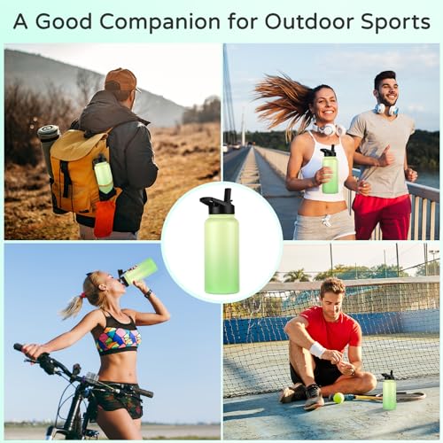 32 oz Insulated Water Bottle Bulk (4 Count)