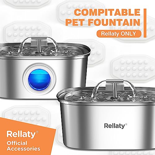 Cat Water Fountain Stainless Steel (8 Count)