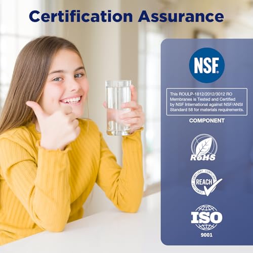 100 GPD Reverse Osmosis Membrane (2 Count)