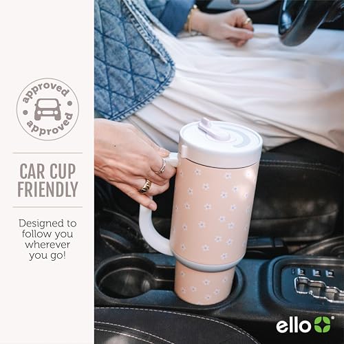 Oasis 24oz Insulated Stainless Steel Tumbler with Straw