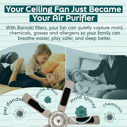 Ceiling Fan Air Purifier Pads (5 Count)