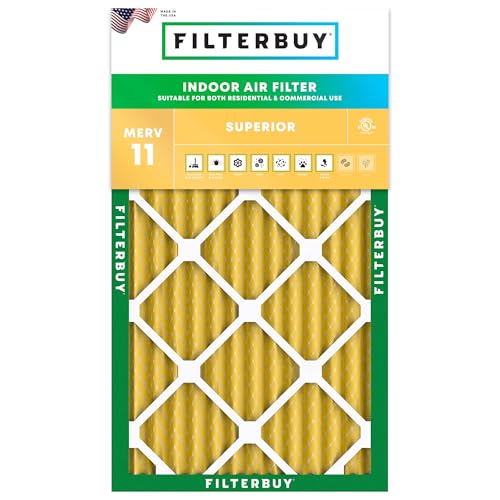 16x24x2 Air Filter MERV 11 Pet & Allergy Defense