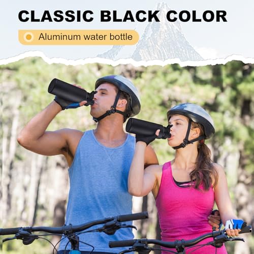 Aluminum Water Bottle Bulk (24 Count)