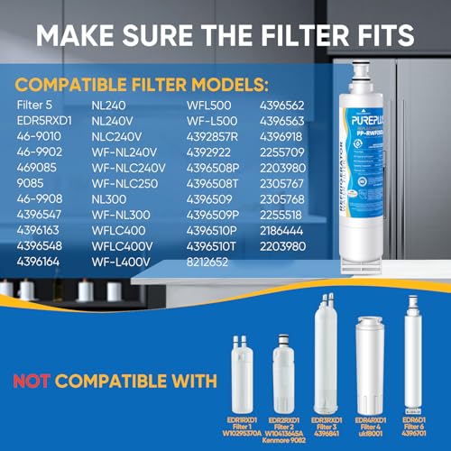 4396508 Refrigerator Water Filter (3 Count)