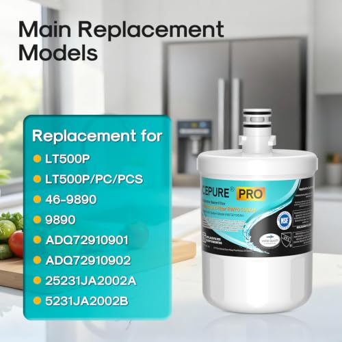 PRO 5231JA2002A NSF401&53&42 Certified Water Filter (4 Count)