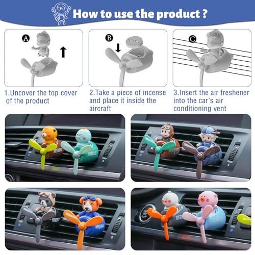 2 Pcs Pilot Car Air Fresheners (2 Ounce)
