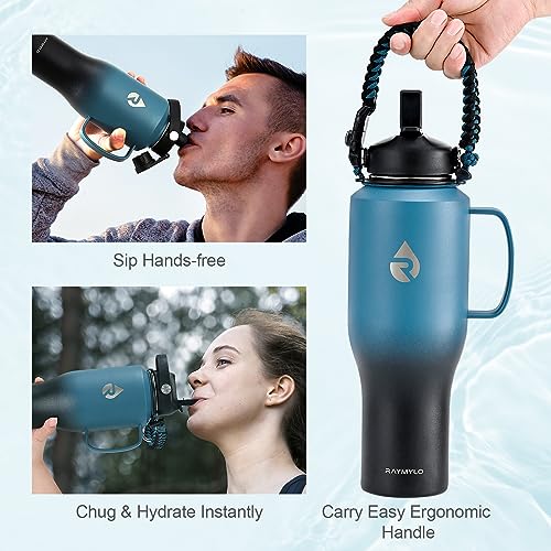 40 oz Insulated Water Bottle with Handle