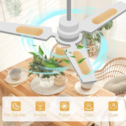 15 Pack Ceiling Fan Filters for Blades (15 Count)