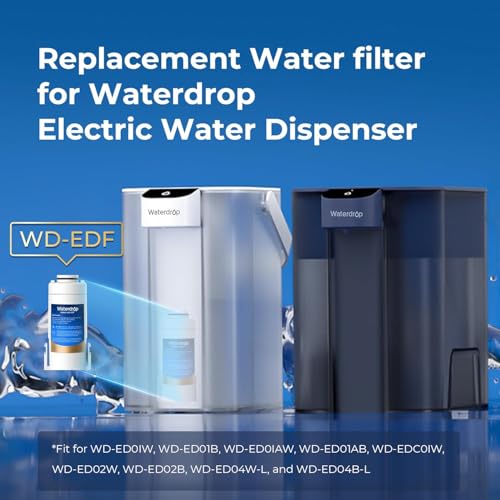 EDF Water Filter Replacement for Waterdrop ED01 (3 Count)
