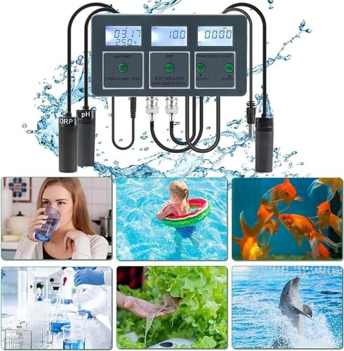 8 in 1 WiFi Smart Water Quality Meter Water Quality Tester Monitor