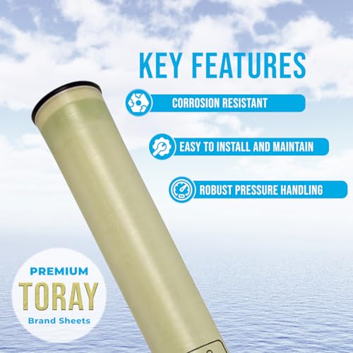 LP 4040 Commercial Reverse Osmosis RO Membrane Element 4"x40" with 99.7% Salt Rejection