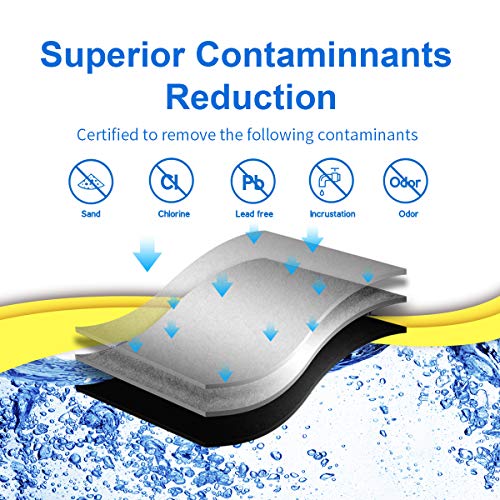 RWF6100A Refrigerator Water Filter Replacement For Bosch Ultra Clarity Pro BORPLFTR50 (3 Count)