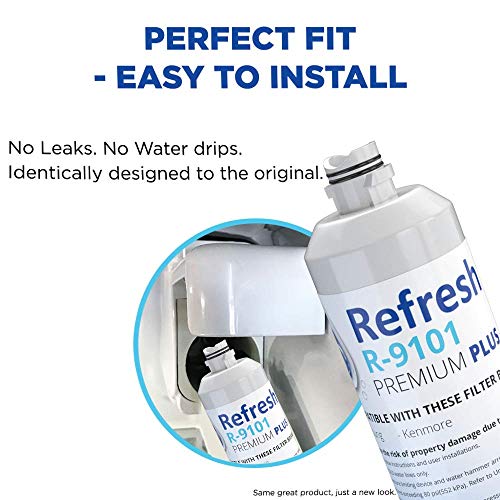Refresh Refrigerator Water Filter Replacement (2 Count)