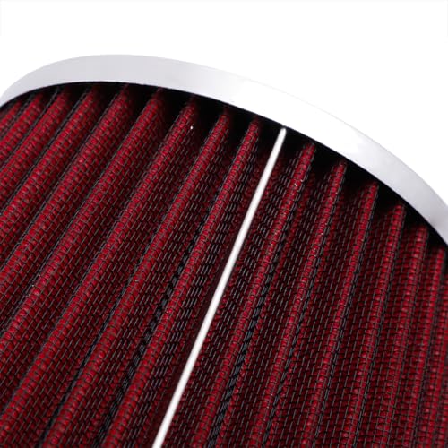 ID3" High Flow Inlet Cold Air Intake Cone Air Filter Replacement Clamp