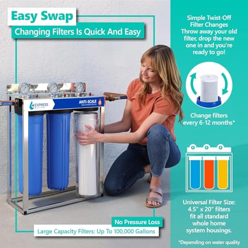 Whole House Water Filter Set for Anti Scale
