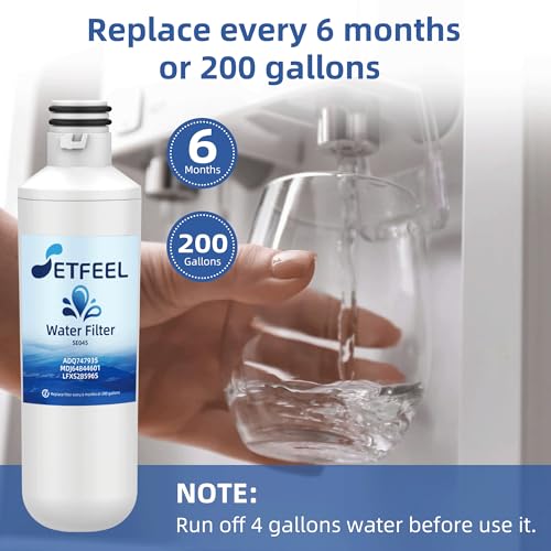 LT1000PC Water Filter For LG LT1000P (4 Count)