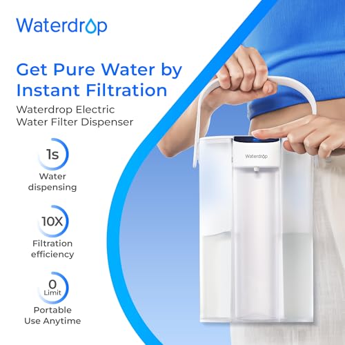 ED01W Electric Water Filter Pitcher with 4 Filters