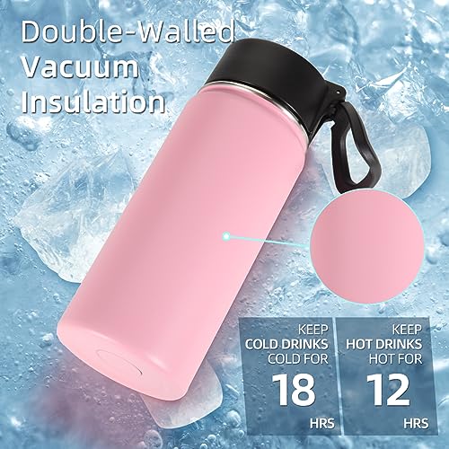 16 OZ Kids Water Bottle Bulk 2 Pack (2 Count)