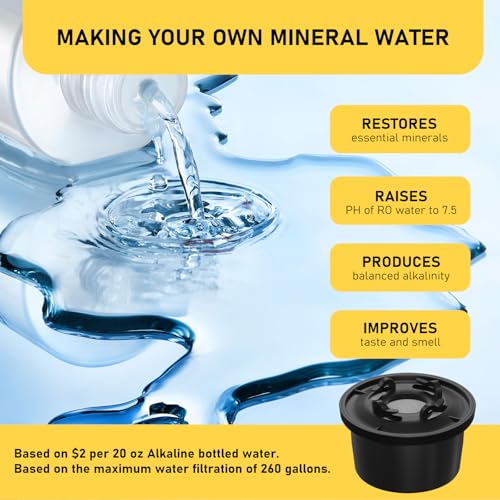 RO100ROPOT Remineralization Water Filters Replacement (4 Count)