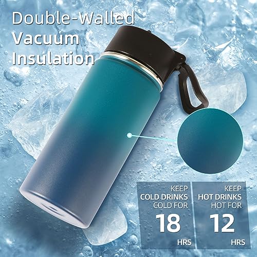 16 OZ Kids Water Bottle Bulk 2 Pack (2 Count)