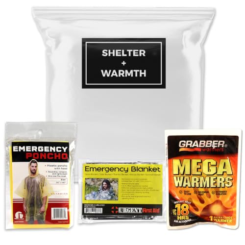 4-Person, 72 Hour Necessity Bucket Survival Kit, with Food, Water, Tools